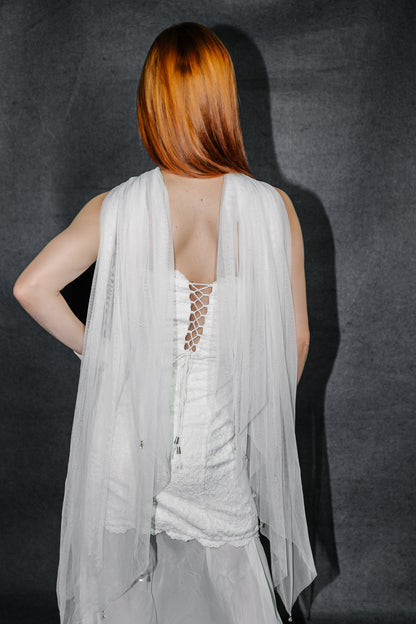 White lace 3 piece set