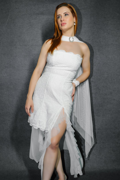 White lace 3 piece set