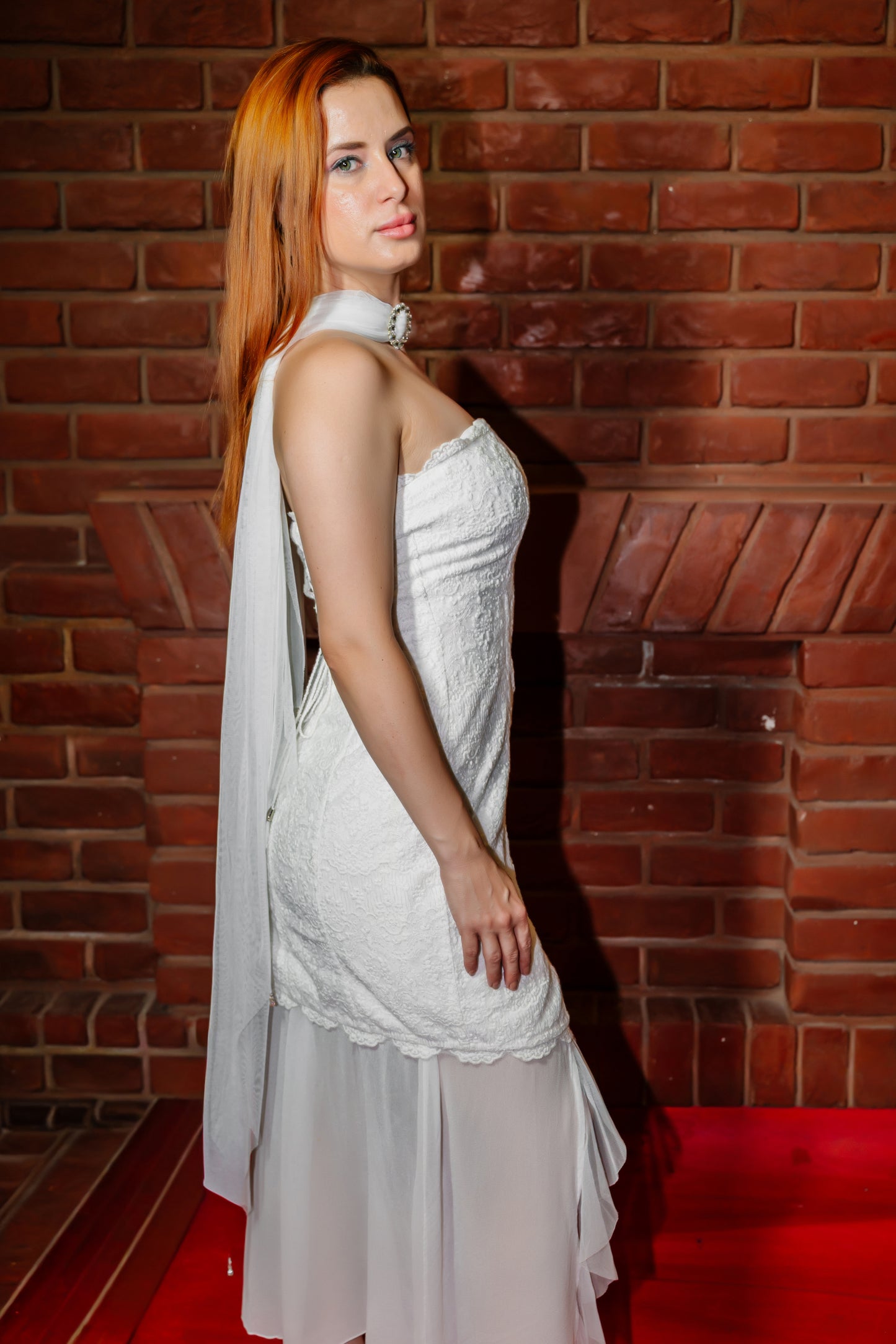 White lace 3 piece set