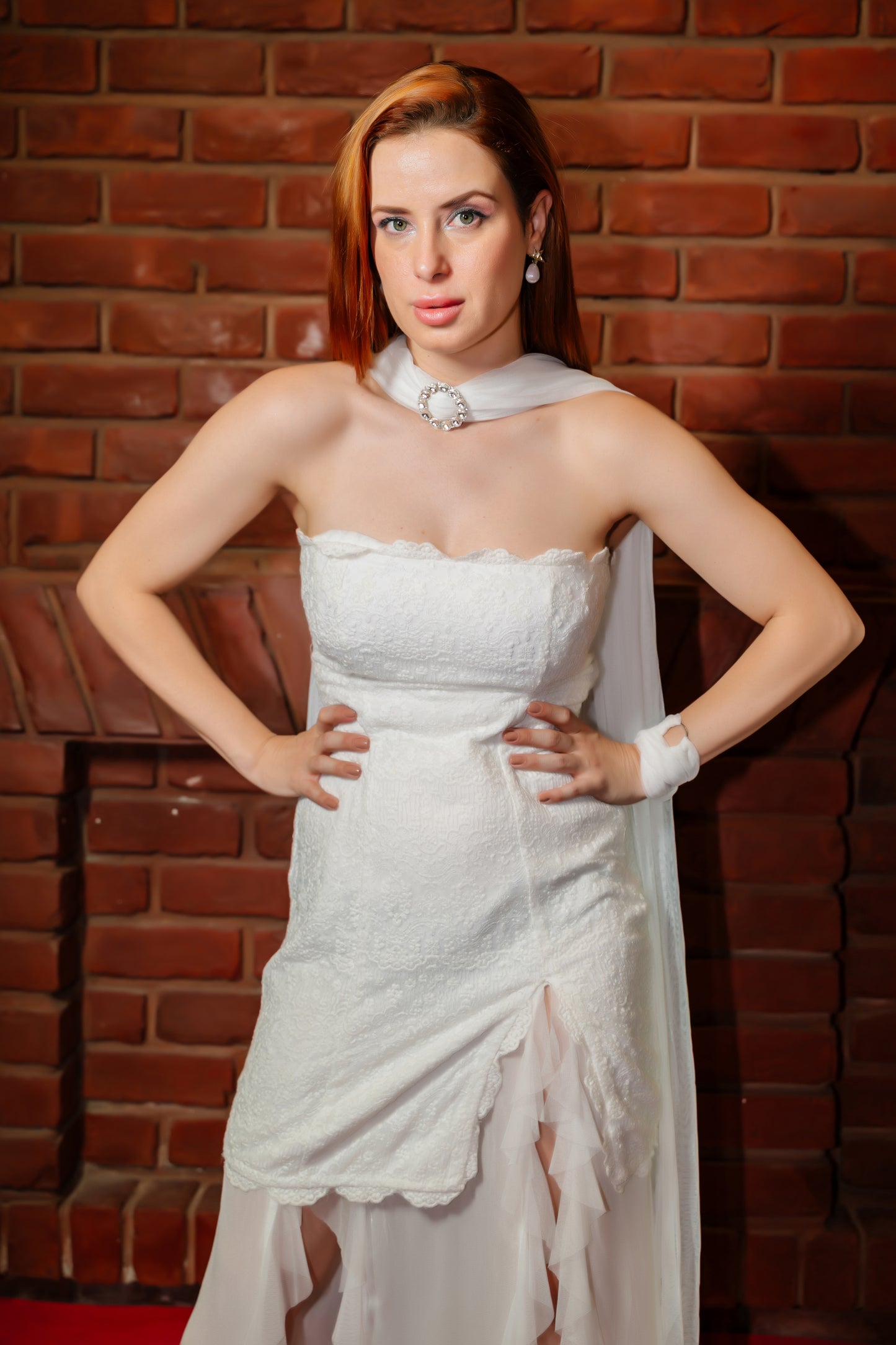 White lace 3 piece set